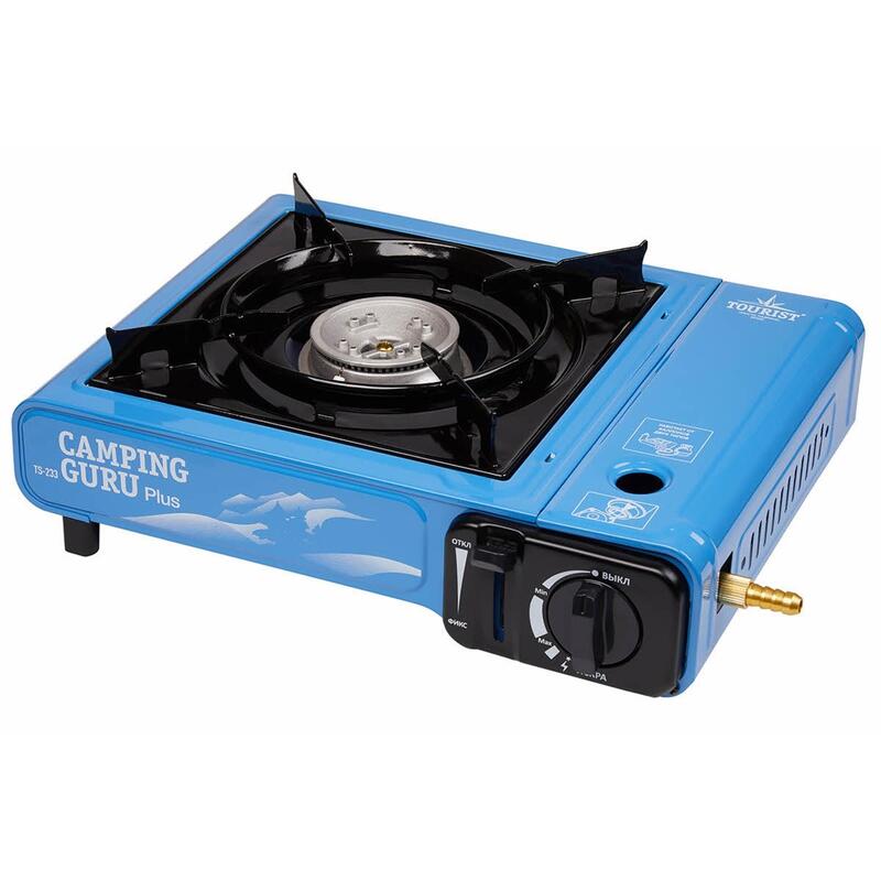 

Плита газовая портативная Camping Guru Plus с перреходником, X8376034