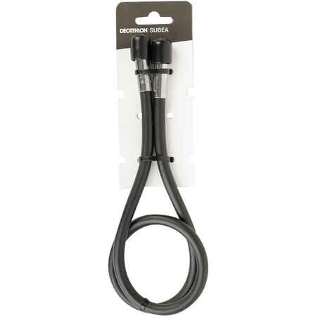 High-pressure hose for SUBEA diving pressure gauge