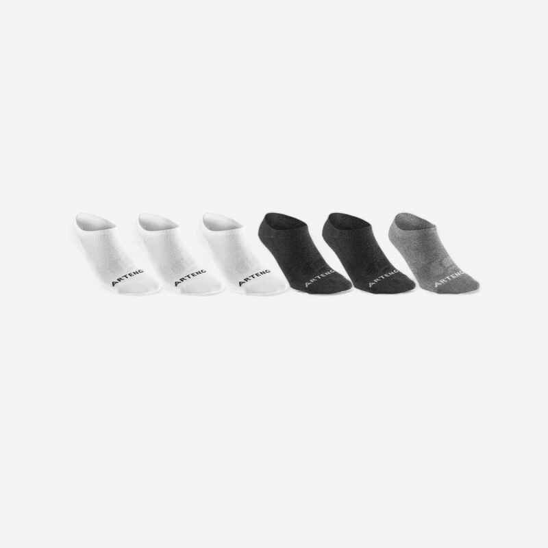 Low Sports Socks RS 160 6-Pack - White/Grey/Grey