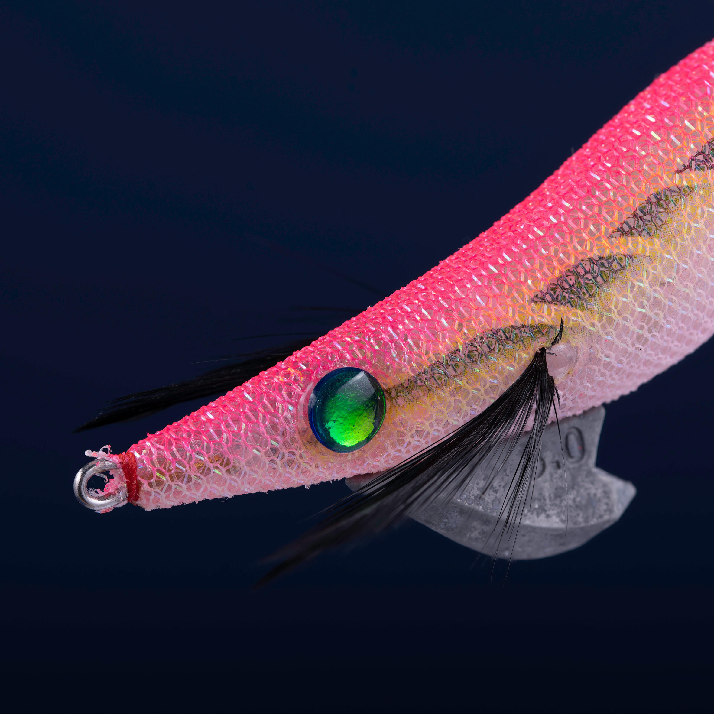 Shallow Sinking Jig for Cuttlefish and Squid fishing EBIKA 3.0/120 - Neon Pink 3/5