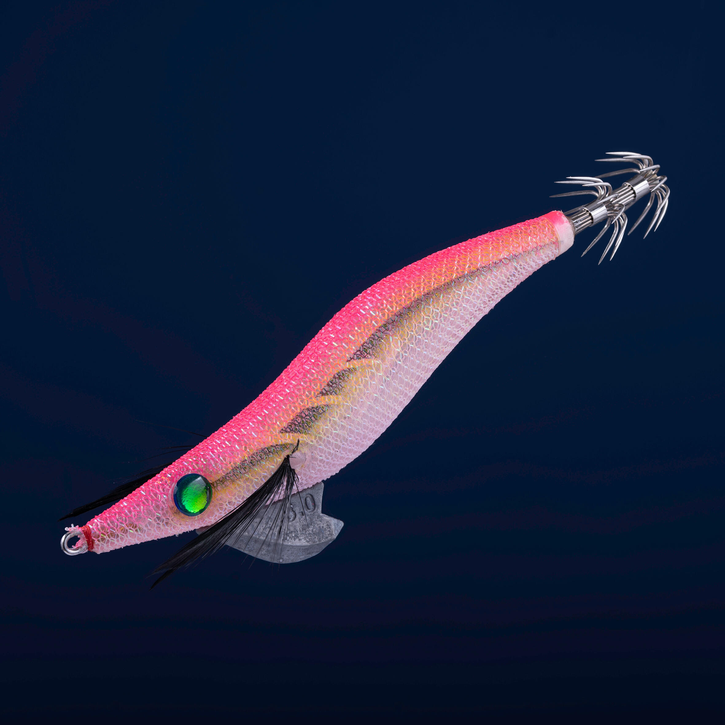 Shallow Sinking Jig for Cuttlefish and Squid fishing EBIKA 3.0/120 - Neon Pink 2/5