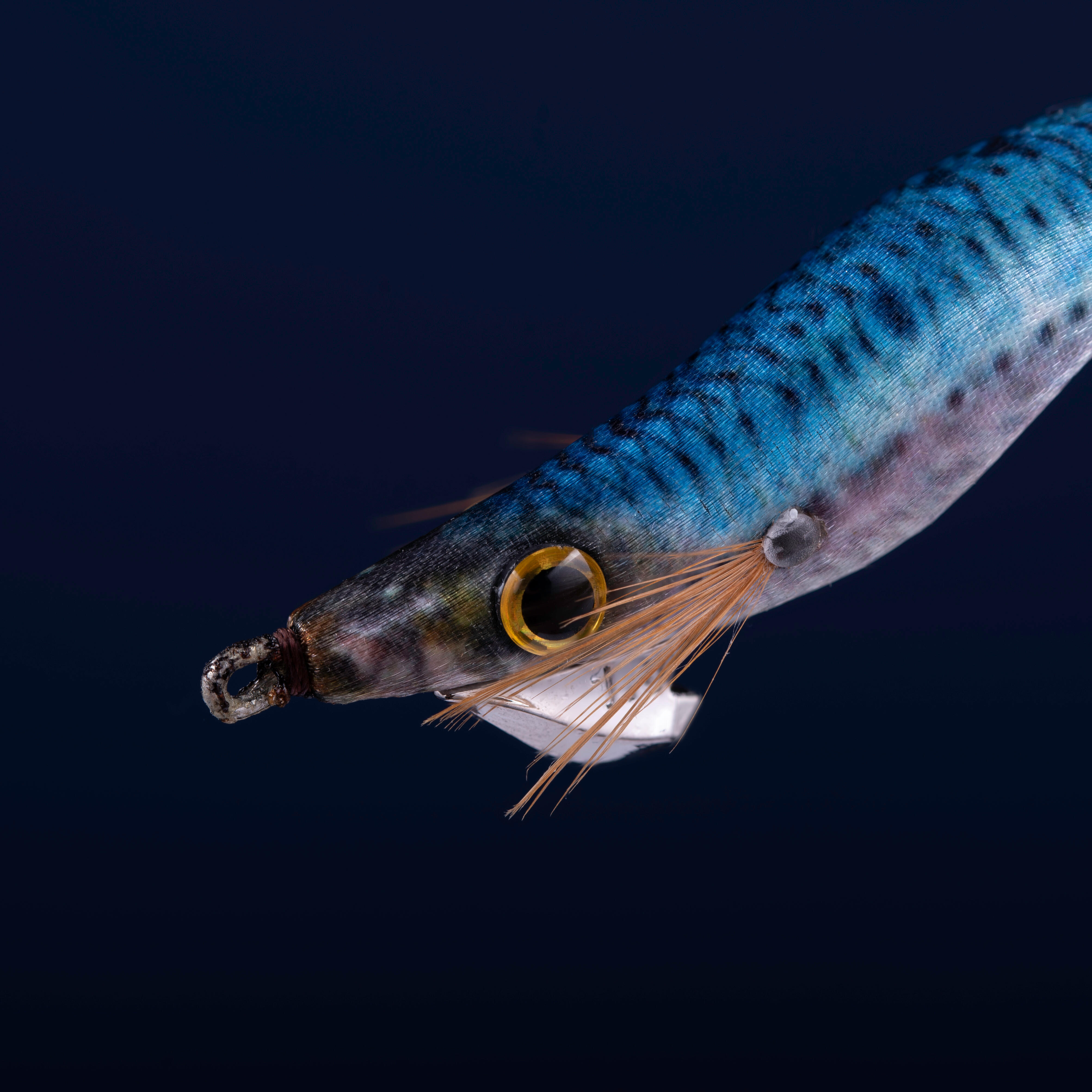 CAPERLAN Nástraha Turlutte potápavá shallow Ebika 1.8/85 Modrá sardinka na sépie/kalmáre bez · záber 4