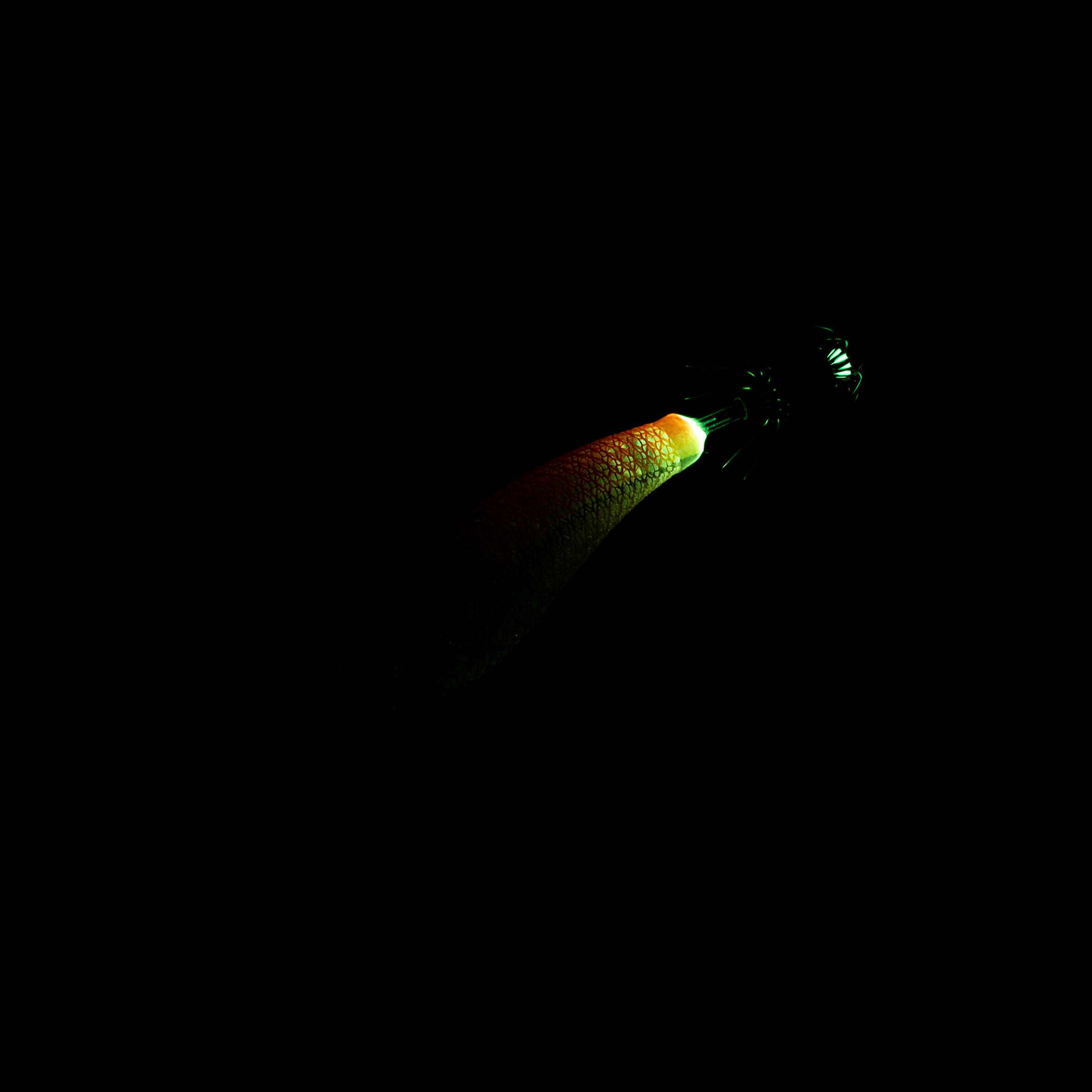 CAPERLAN Nástraha Turlutte potápavá shallow Ebika 1.8/85 oranžová fluo bez · záber 6