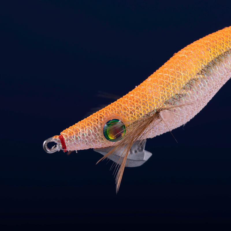 Jibionera Sumergible Pesca Calamar Typ Run Ebifish 3,0/120 Naranja Flashy