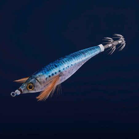 Plūduriuojantis sepijų ir kalmarų masalas „EBIFLO 2.5/110, sardinės mėlyna