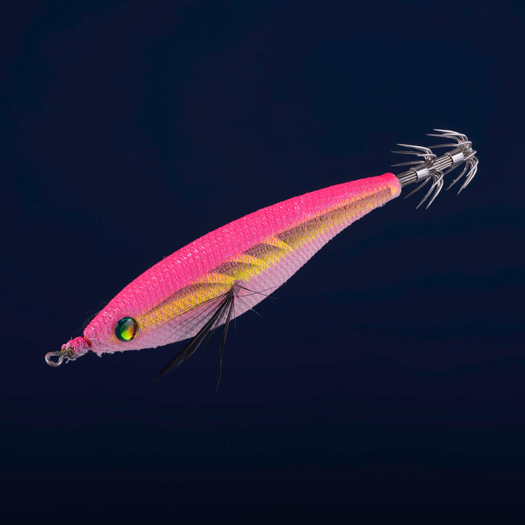 פיתיון צף לדיג דיונונים/קלמרי EBIFLO 2.5/110 כתום זוהר