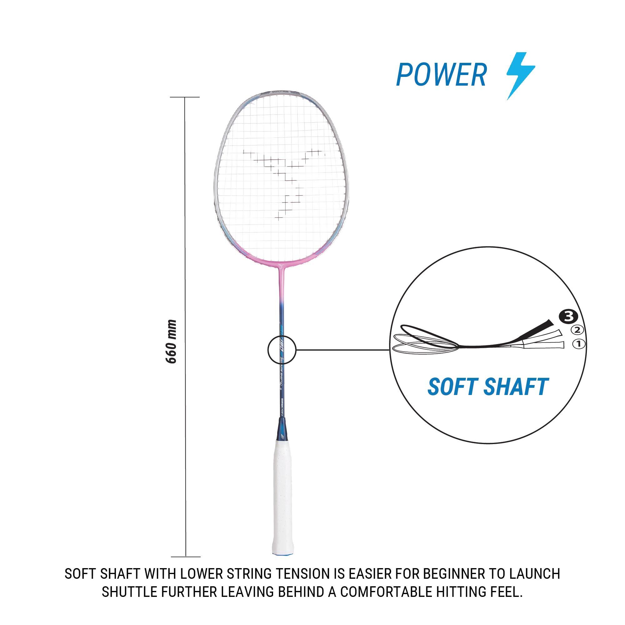 Adult Badminton Racket BR 190 Dark Violet