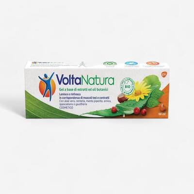 Crema Gel antinfiammatoria naturale con aloe vera Voltanatura estratti