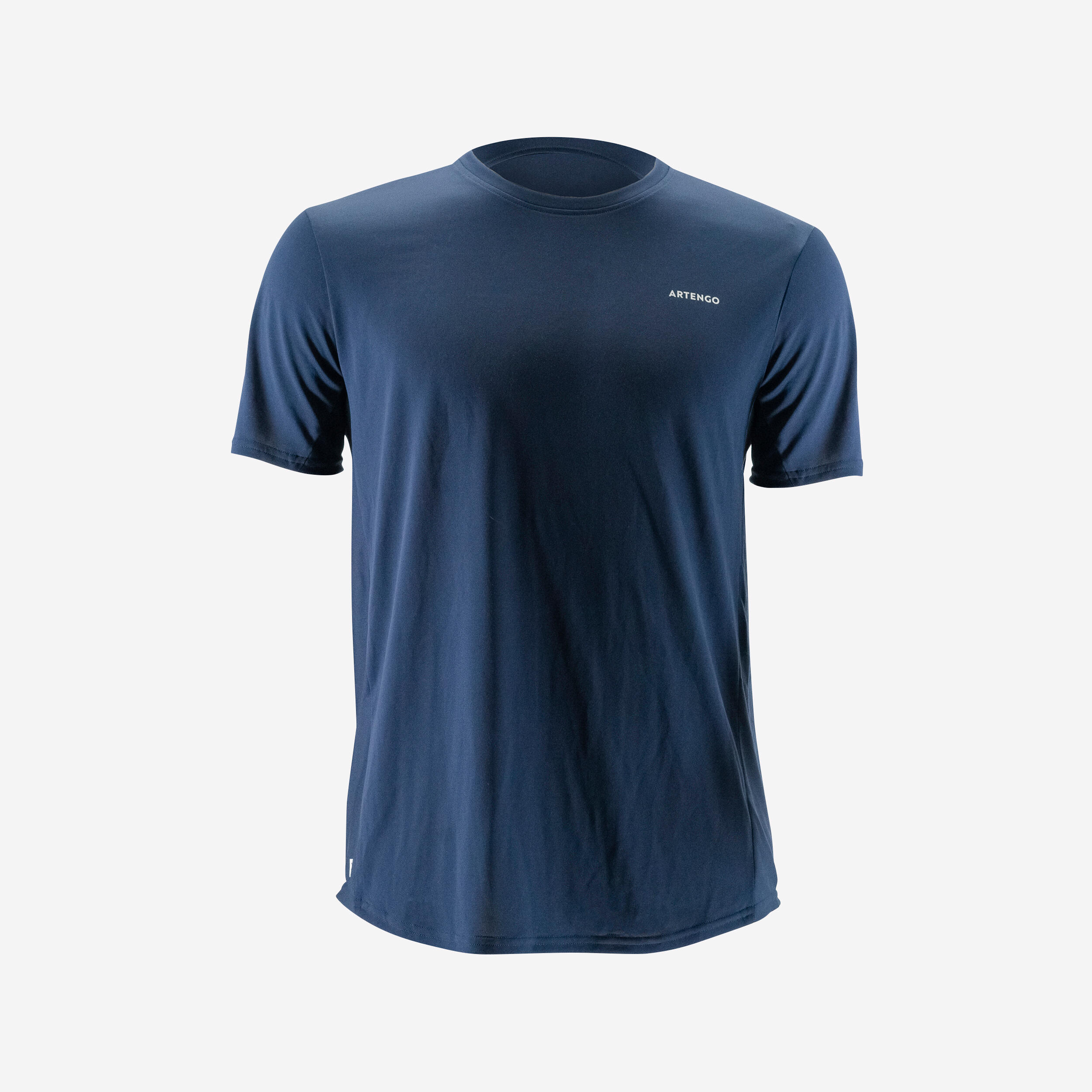 Camiseta de tenis manga corta hombre Artengo TTS Soft estampado