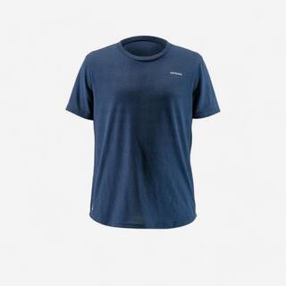 Kids’ tennis T-shirt, TTS 100 JR CLUB - Navy