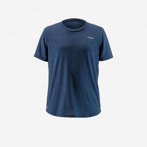 Camiseta de tenis manga corta Niños Artengo TTS100 club azul marino