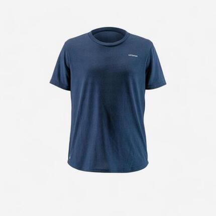 T-shirt tennis Junior - TTS Essentiel Jr Bleu Marine