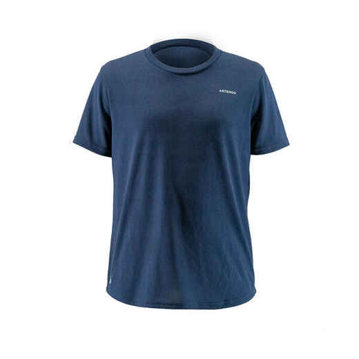 
      Tennis T-Shirt Kinder TTS100 JR Club marineblau
  