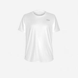 Camiseta de tenis manga corta Niños Artengo TTS100 club blanco