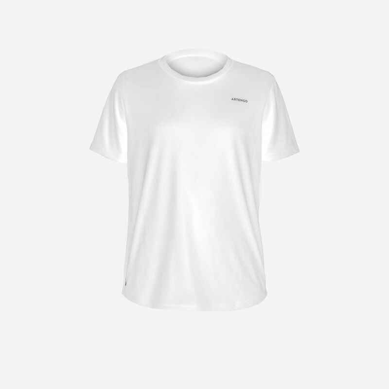 Tennis T-Shirt Kinder TTS100 JR Club weiss Tennis T-Shirt Kinder TTS100 JR Club weiss