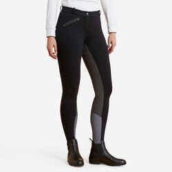 180 Fullseat Women's Horse Riding Jodhpurs - Black