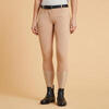 Pantalon équitation léger fullgrip Femme - 580 beige