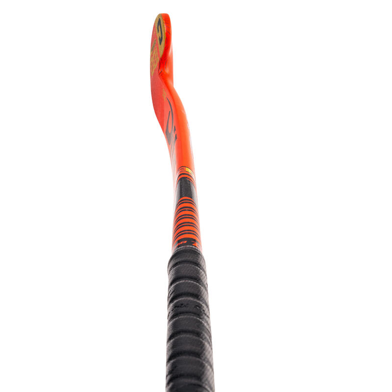 Stick de hockey sur gazon adulte expert Xlowbow 100% Carbone CarboTec Pro Rouge