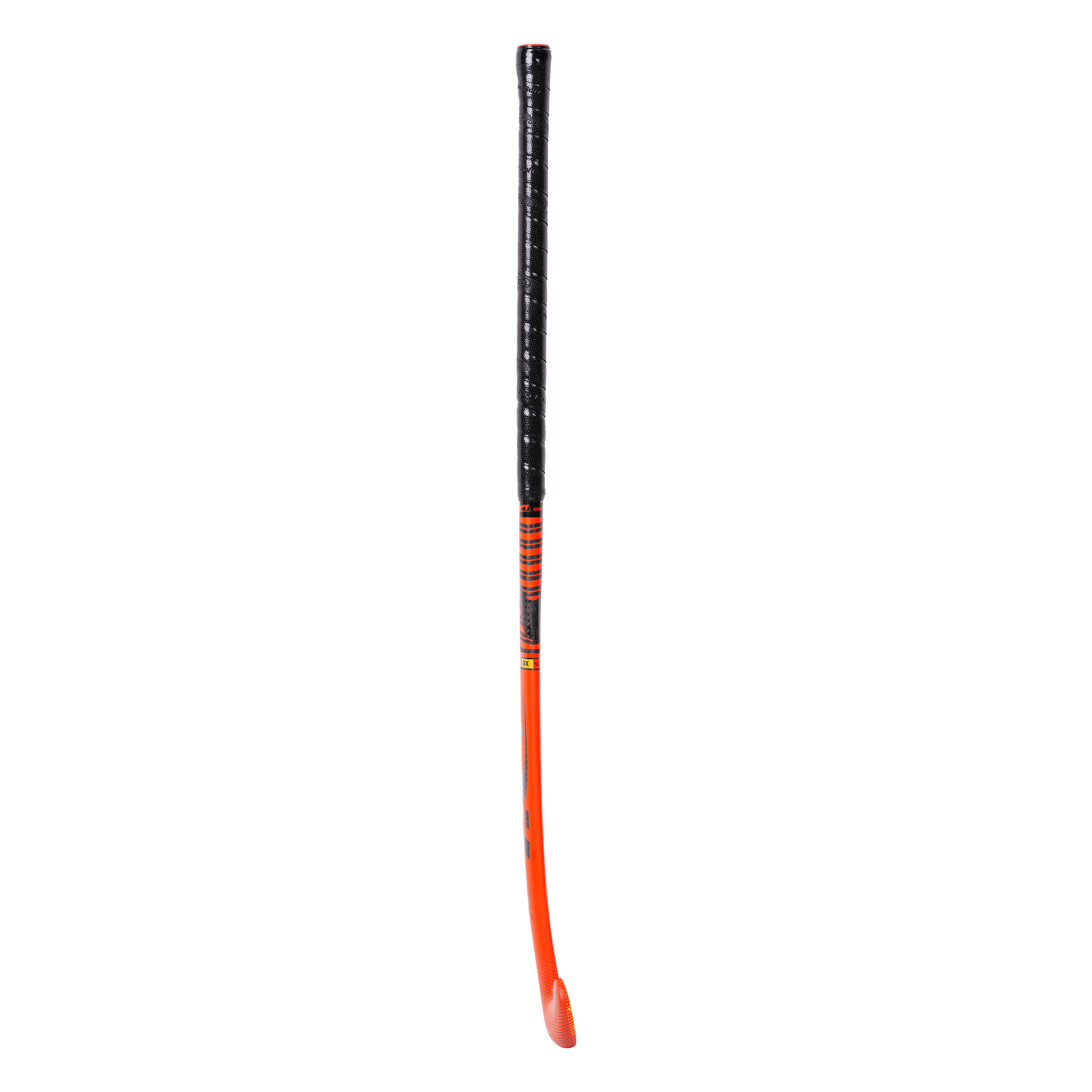 Stick de hockey sur gazon adulte expert Xlowbow 100% Carbone CarboTec Pro Rouge 10/12