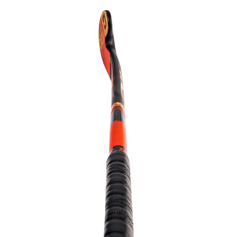 Stick de hockey sur gazon adulte expert XLB 100% Carbone CarboTec Pro 3D Rouge