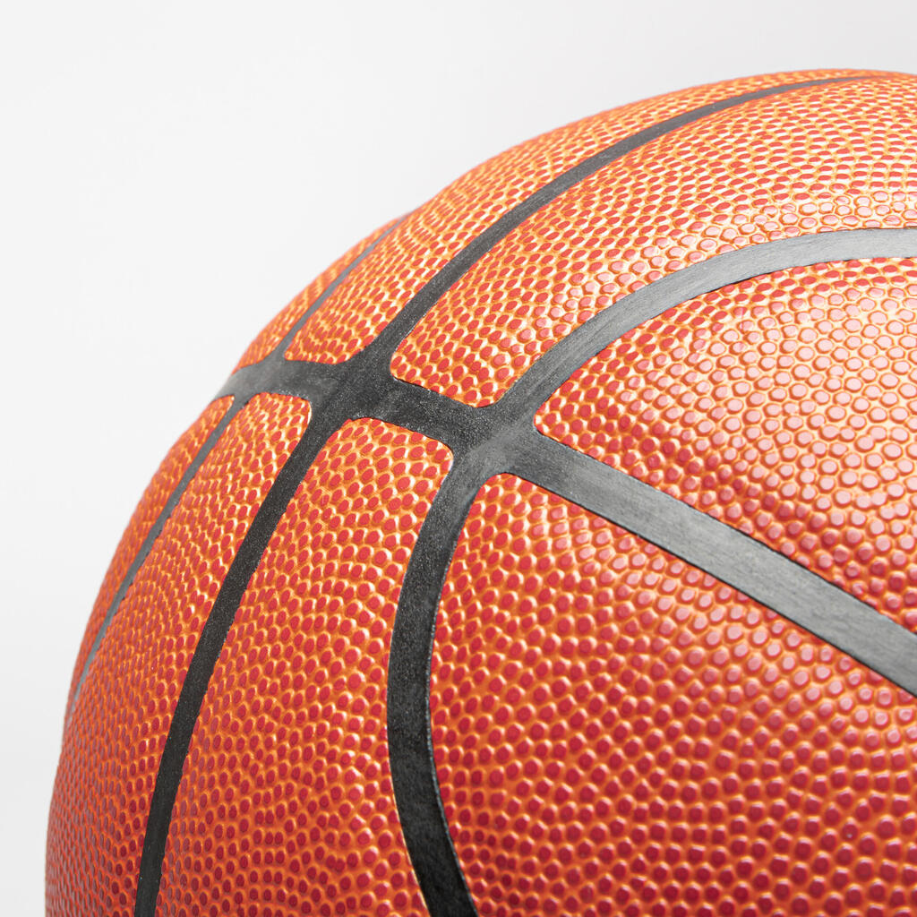 Basketbalová lopta NBA veľkosť 7 Wilson Signature Series S7 oranžová