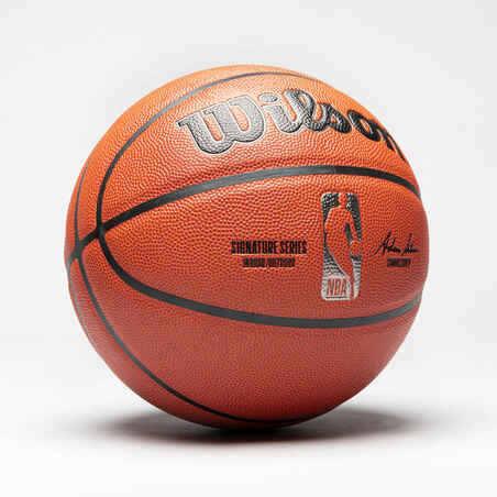 Μπάλα μπάσκετ μεγέθους 7 NBA Σειρά Signature - Πορτοκαλί