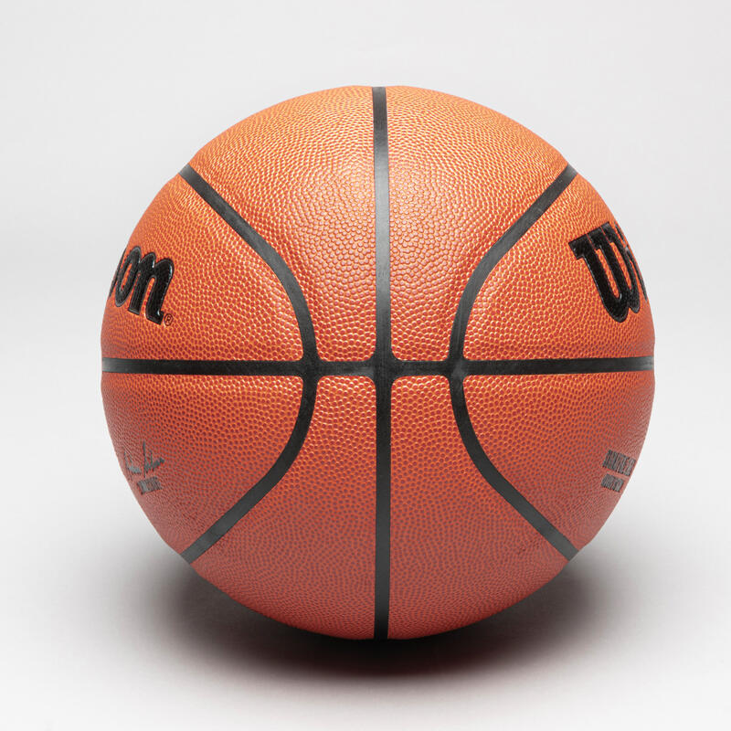 Basketbalový míč NBA Signature Series S7 velikost 7 oranžový