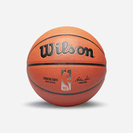 Košarkaška lopta NBA Signature Series veličina 7 narančasta