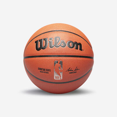 Pallone basket Wilson NBA SIGNATURE SERIES taglia 7 arancione
