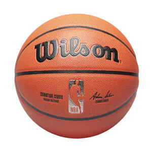 Balón de baloncesto NBA talla 7 - Wilson Signature Series S7 naranja