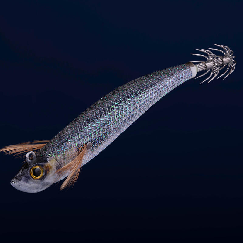 Vlug zinkende inktvisplug Ebifish 3,0/120 harder natuur voor pijlinktvis