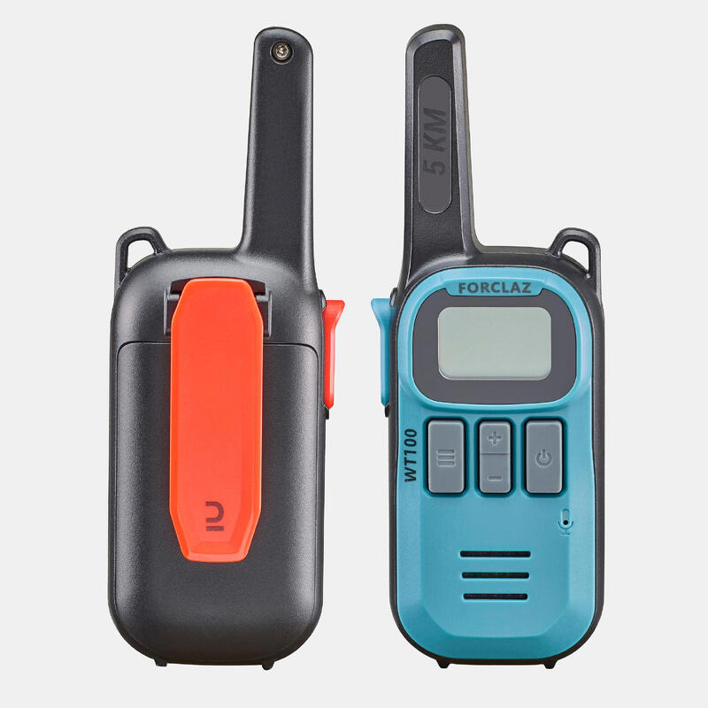 Walkie-Talkie-Set WT100 wiederaufladbar USB 5 km 