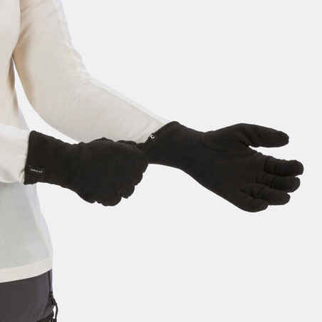 Fleece Mountain Trekking Gloves MT100