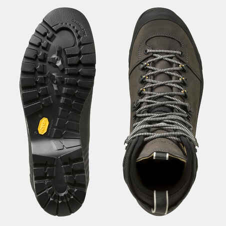 MEN'S WATERPROOF LEATHER HIGH TREKKING BOOTS - VIBRAM - MT900 MATRYX