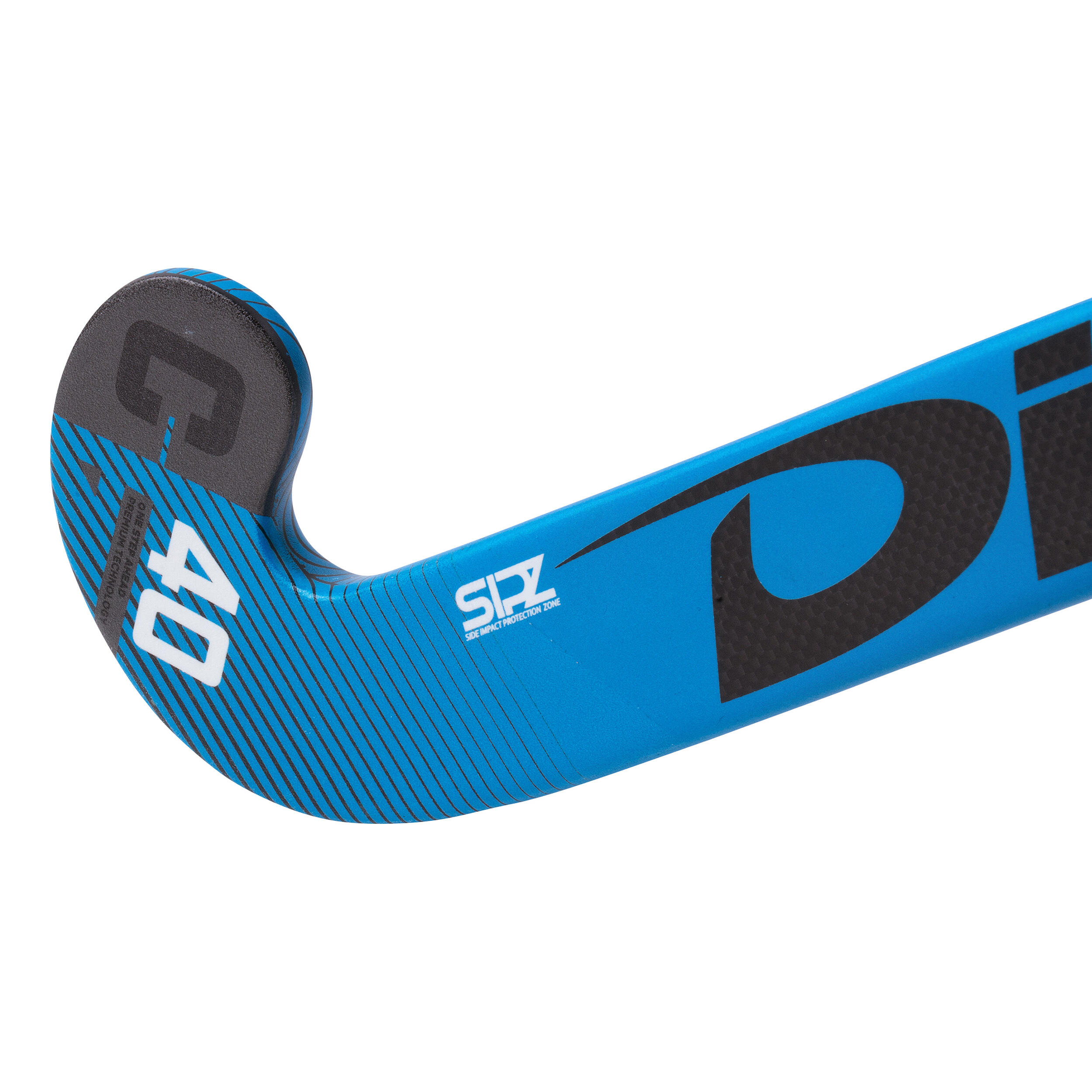 Adult Intermediate 40% Carbon Standard Bow Field Hockey Stick FiberTecC40 - Blue 2/12