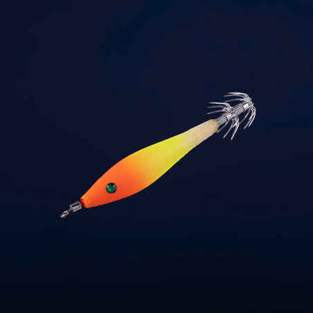 „Oppai“ sepijų ir kalmarų galvakablis „Ebika SFT 2.0/60“, neoninis oranžinis