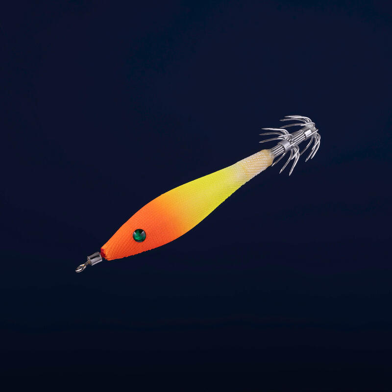 Nălucă Arici ebika SFT 2.0/60 orange fluo Pescuit la Cefalopode   