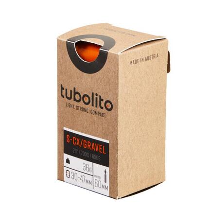 Fahrradschlauch Tubolito S-Tubo-CX/Gravel 700 × 30/47 Presta Ventil 60 mm