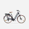 Low Frame Electric City Bike Elops 900 E - Navy Blue