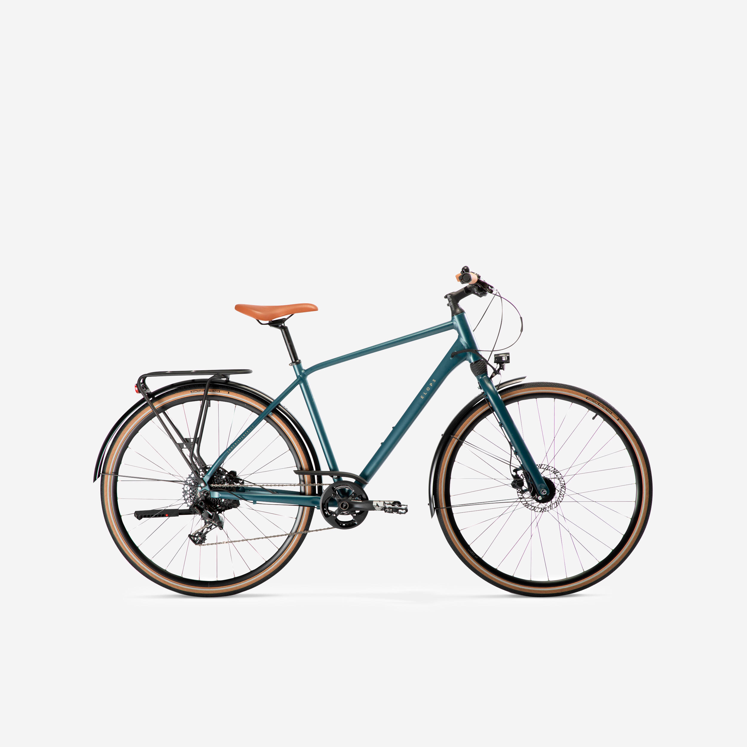 City Trekking Bike 28 Zoll Elops LD900 HF Herren
