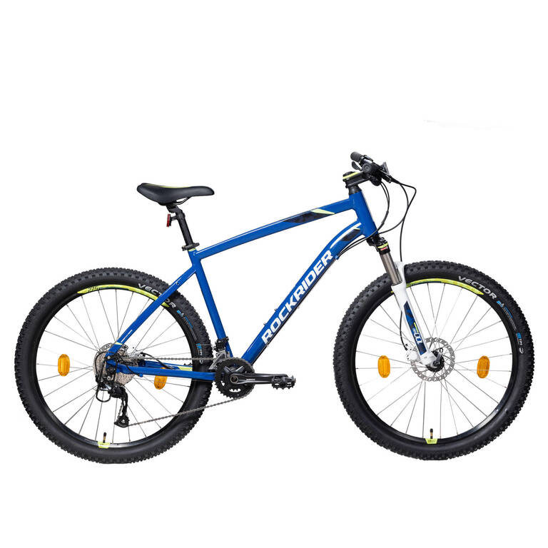 Mountain Bike Rockrider ST540 - Hydraulic Disc, 100mm Suspension, Shimano Gears