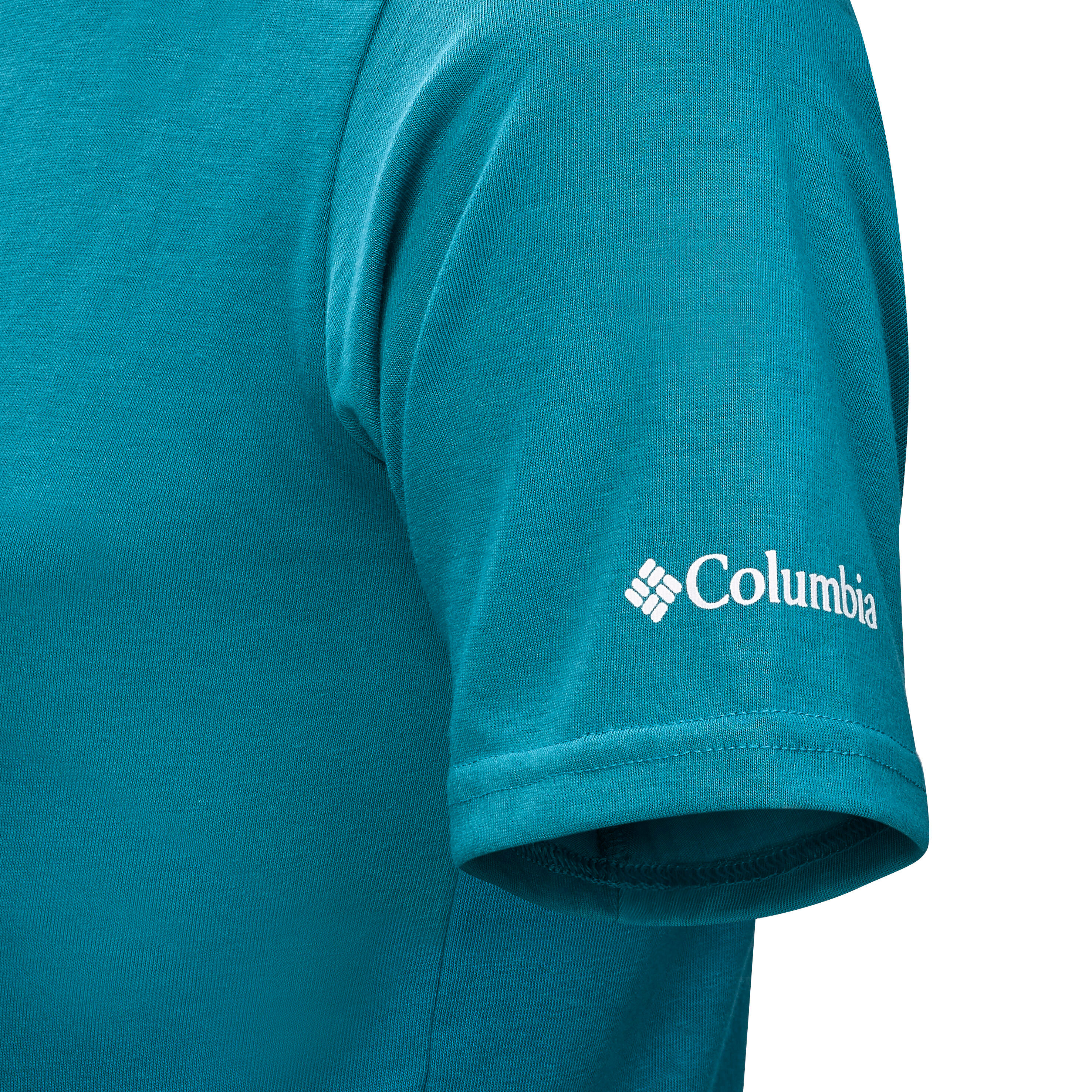 Kids' Hiking T-Shirt Columbia Tech Tee - 7 to 15 Years - blue 4/4