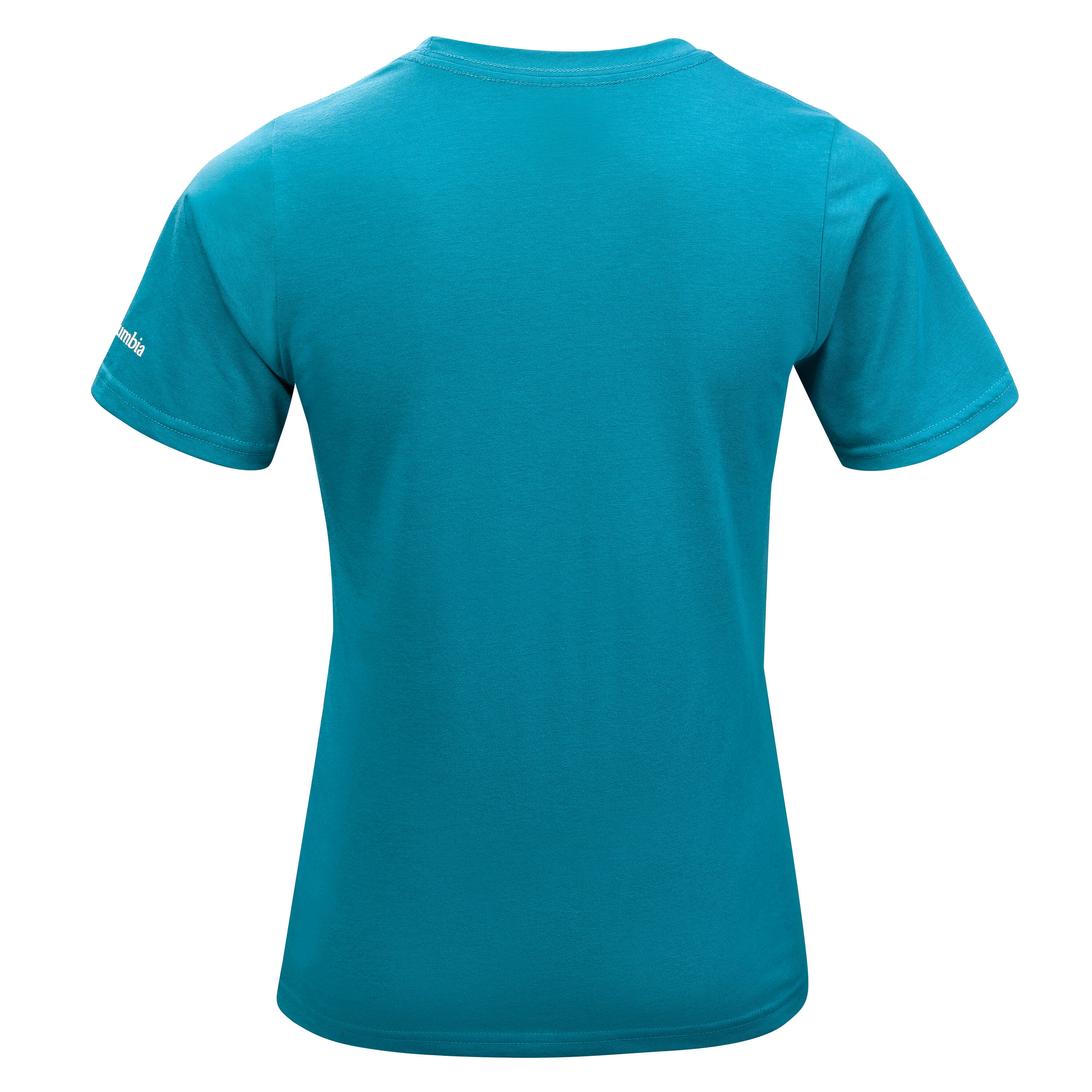 T-shirt de Caminhada Columbia - Criança 7 a 15 anos - Azul 2/4
