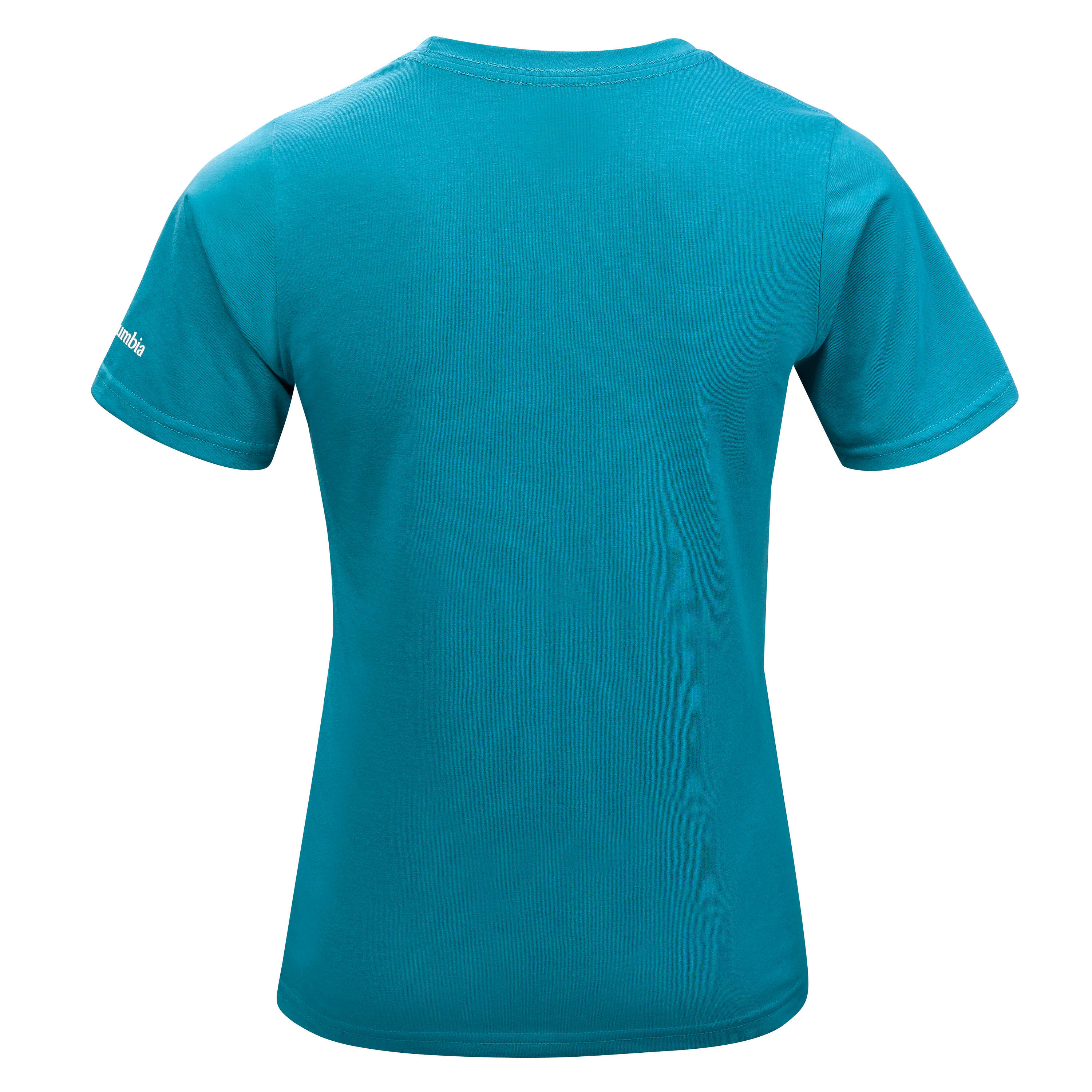 Kids' Hiking T-Shirt Columbia Tech Tee - 7 to 15 Years - blue 2/4