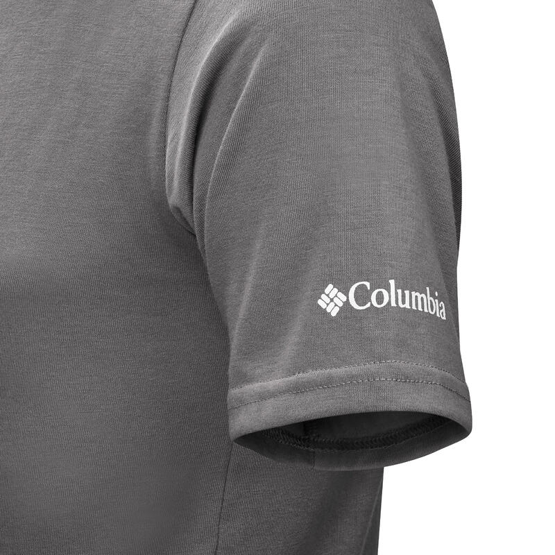 T-Shirt Columbia de randonnée enfant - Tech Tee Gris 7 à 15 ans