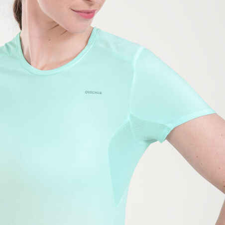 Γυναικείο κοντομάνικο t-shirt για ορεινή πεζοπορία MH100