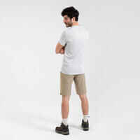 Men's Hiking Synthetic Short-Sleeved T-Shirt  MH500