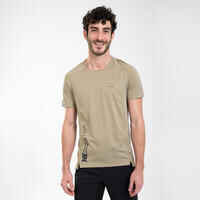 Men's Hiking Synthetic Short-Sleeved T-Shirt  MH500