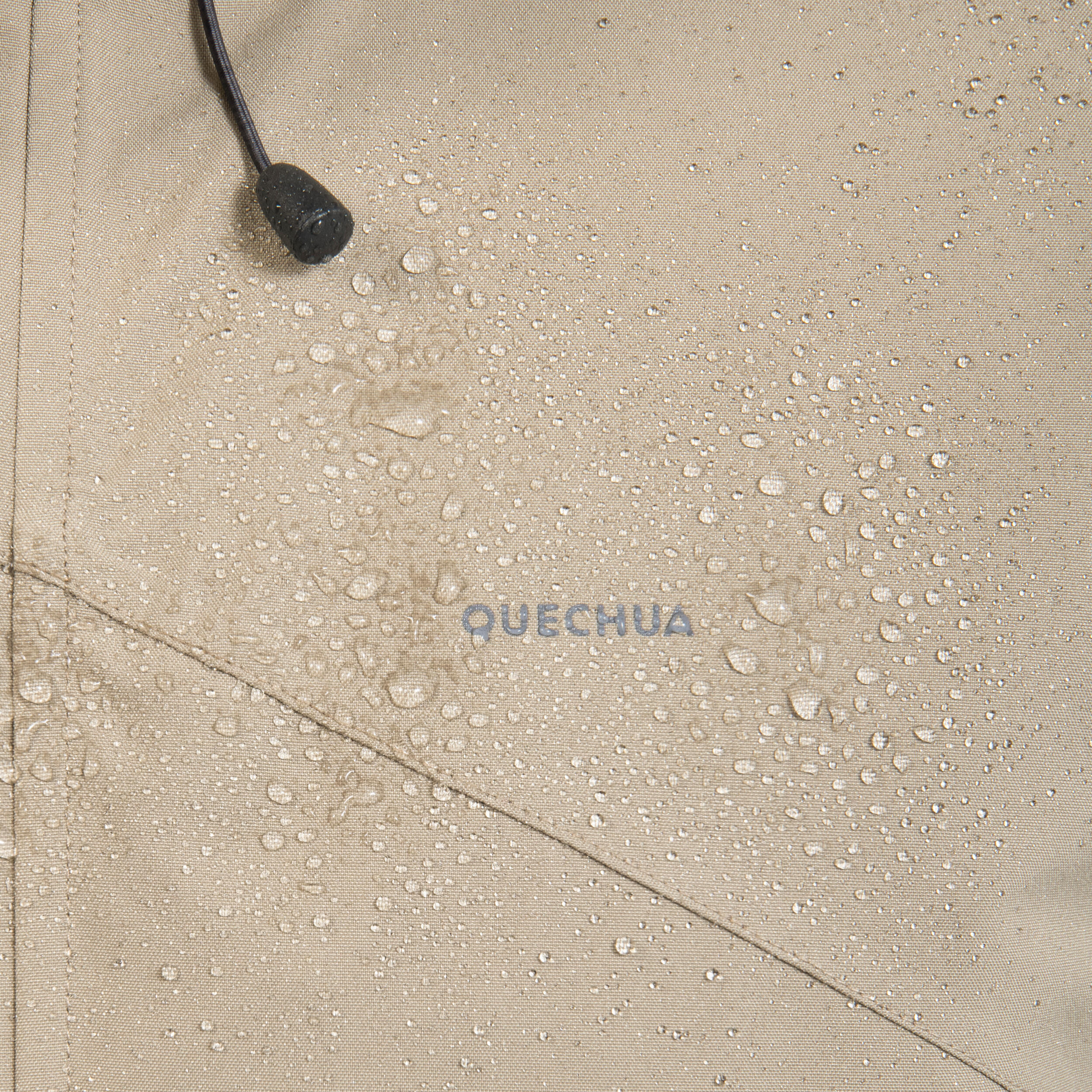 QUECHUA Men's Hiking Lightweight Waterproof Jacket MH150