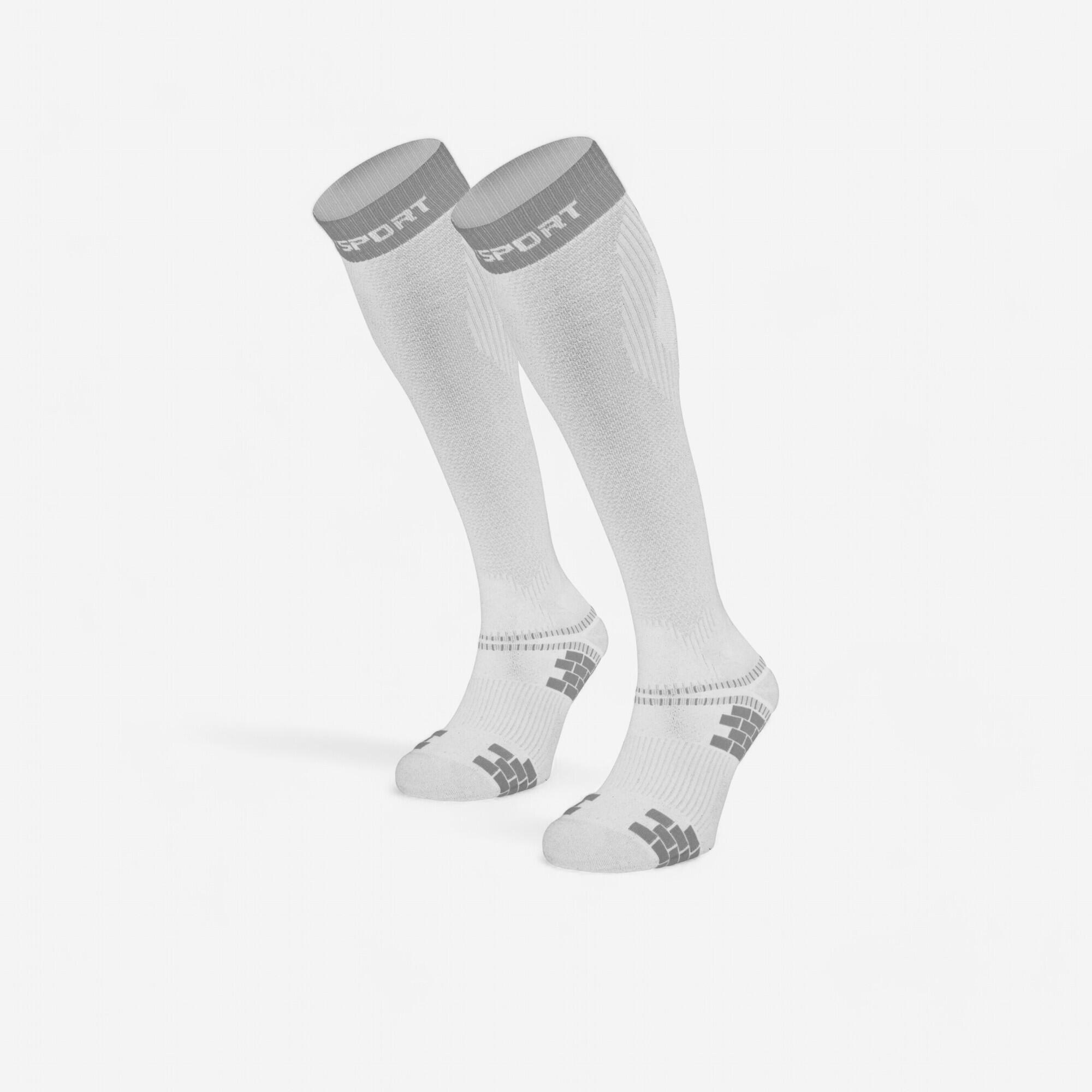 BV SPORT Calze a compressione mista Recovery EVO bianche